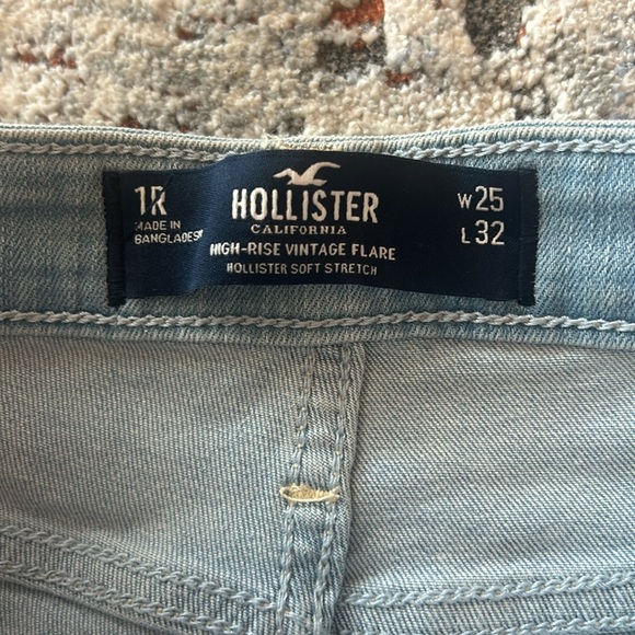 Hollister high rise vintage flare jeans - Picture 3 of 3